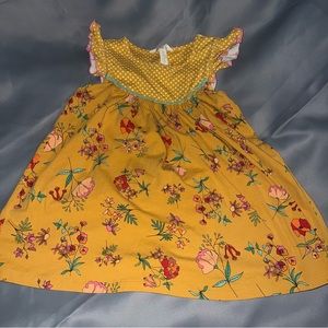GIRLS MATILDA JANE Brilliant daydream Stand Tall Be Sweet Dress  SIZE 4